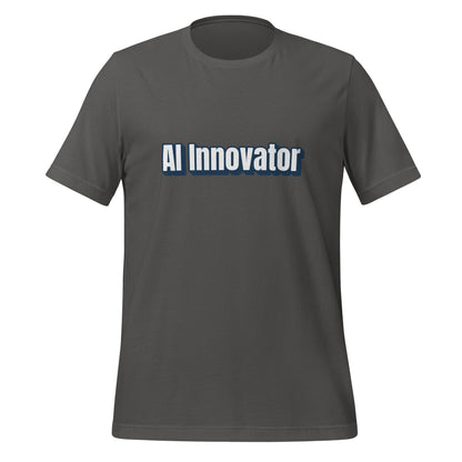 Image of the AI Innovator T-Shirt (unisex) Asphalt / M.