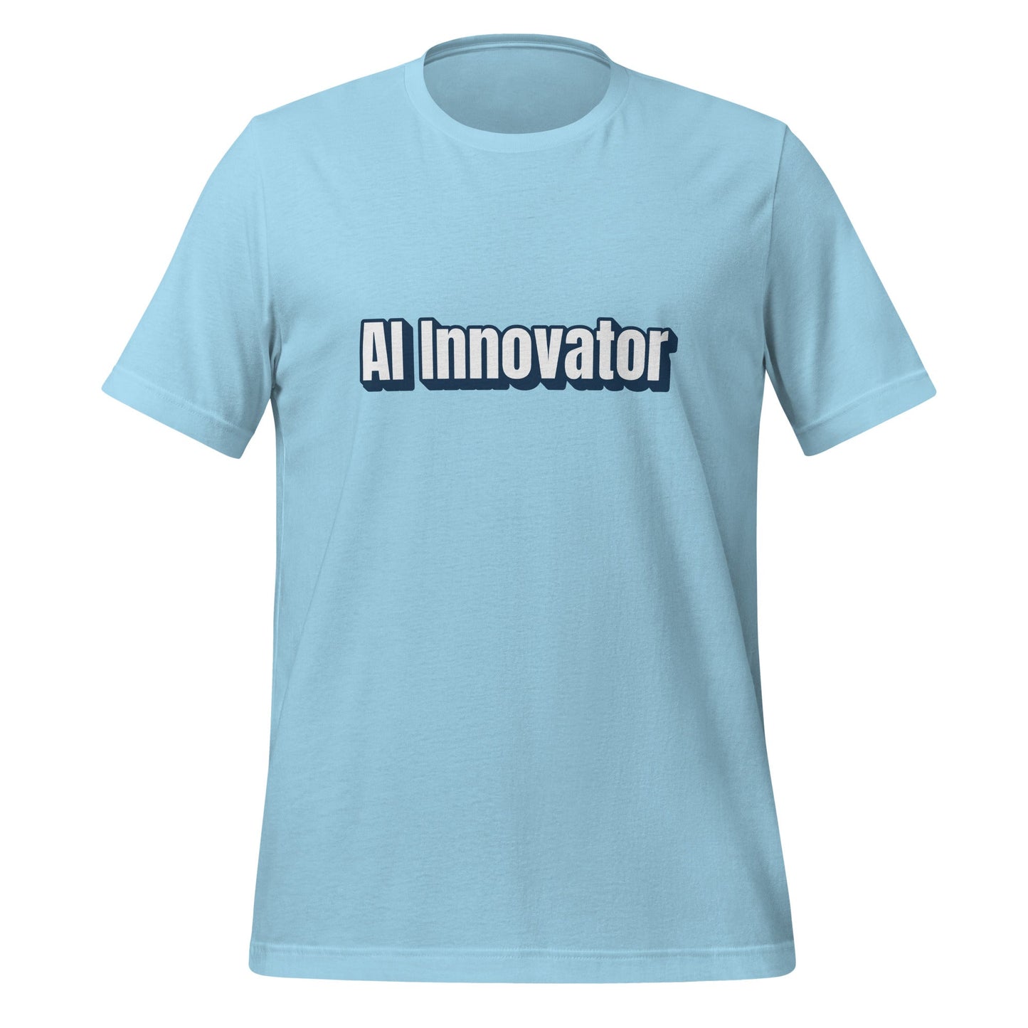 Image of the AI Innovator T-Shirt (unisex) Ocean Blue / M.