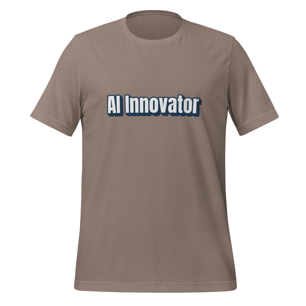 Image of the AI Innovator T-Shirt (unisex) Pebble / M.