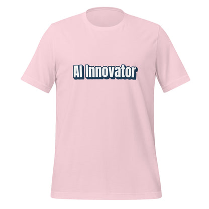Image of the AI Innovator T-Shirt (unisex) Soft Pink / M.