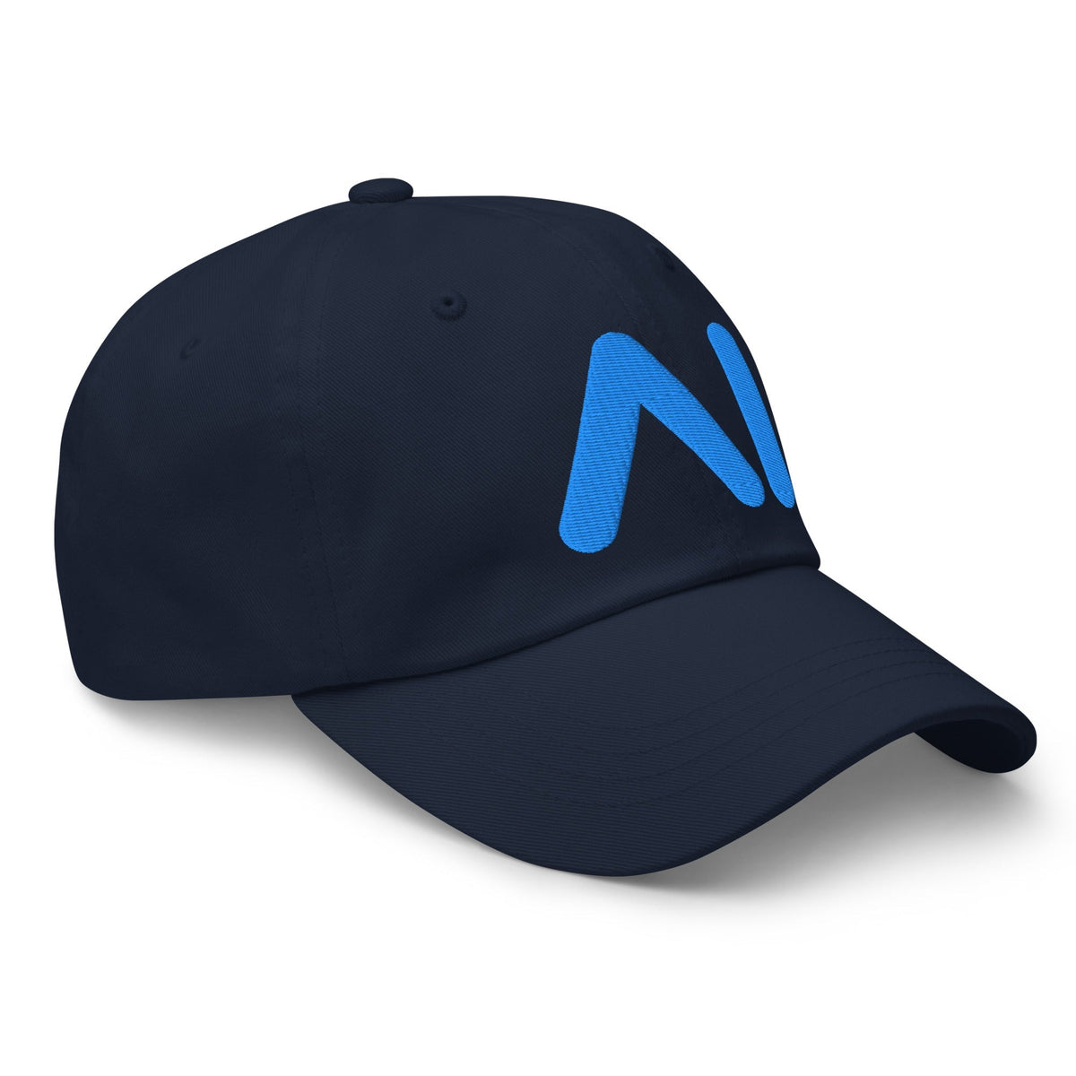 Image of the AI Light Blue Logo Cap.