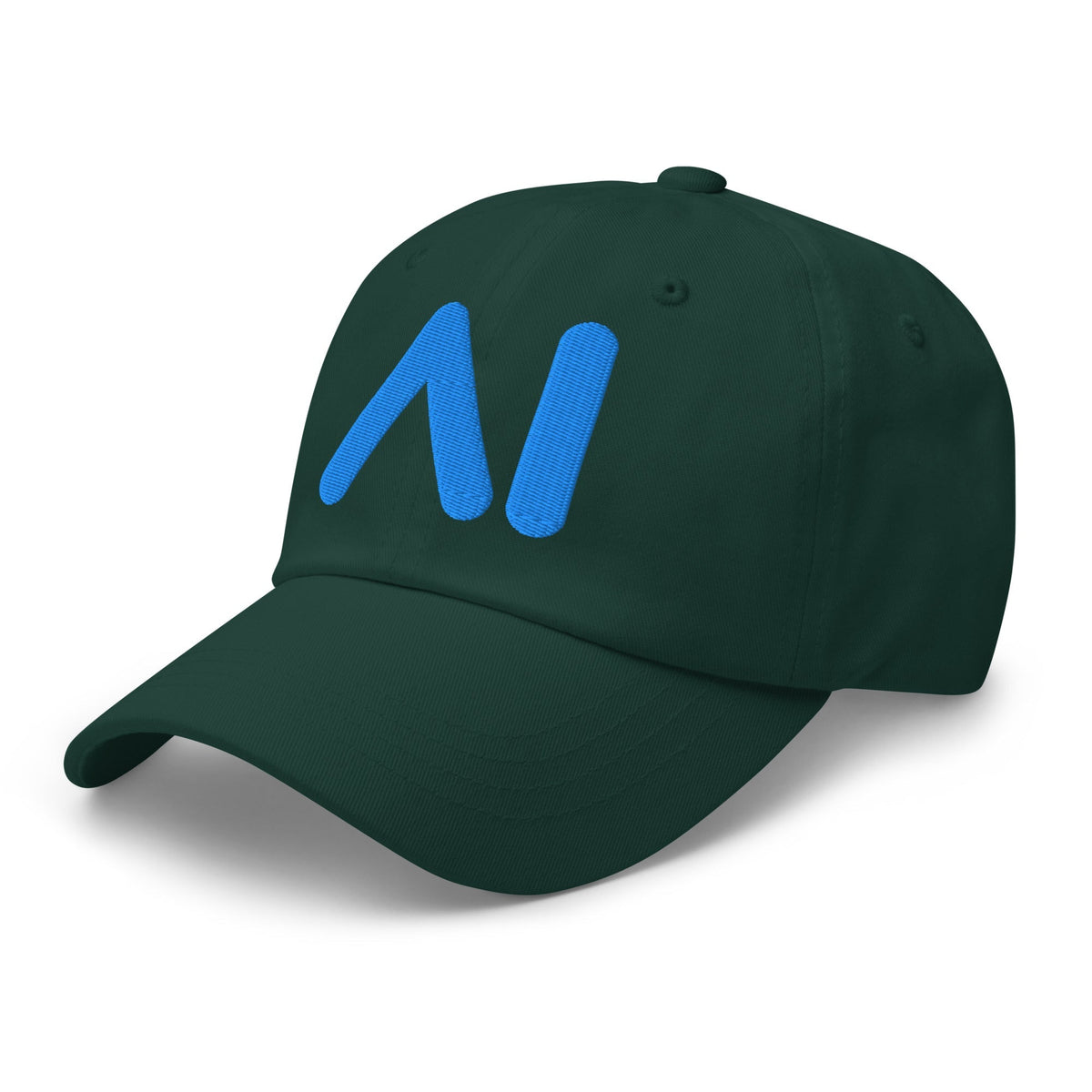 Image of the AI Light Blue Logo Cap.