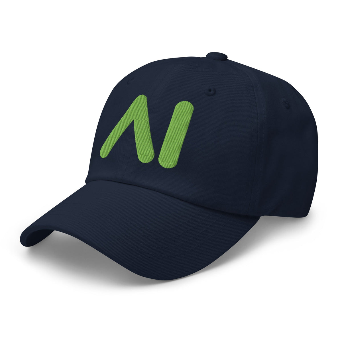 Image of the AI Light Green Logo Cap.