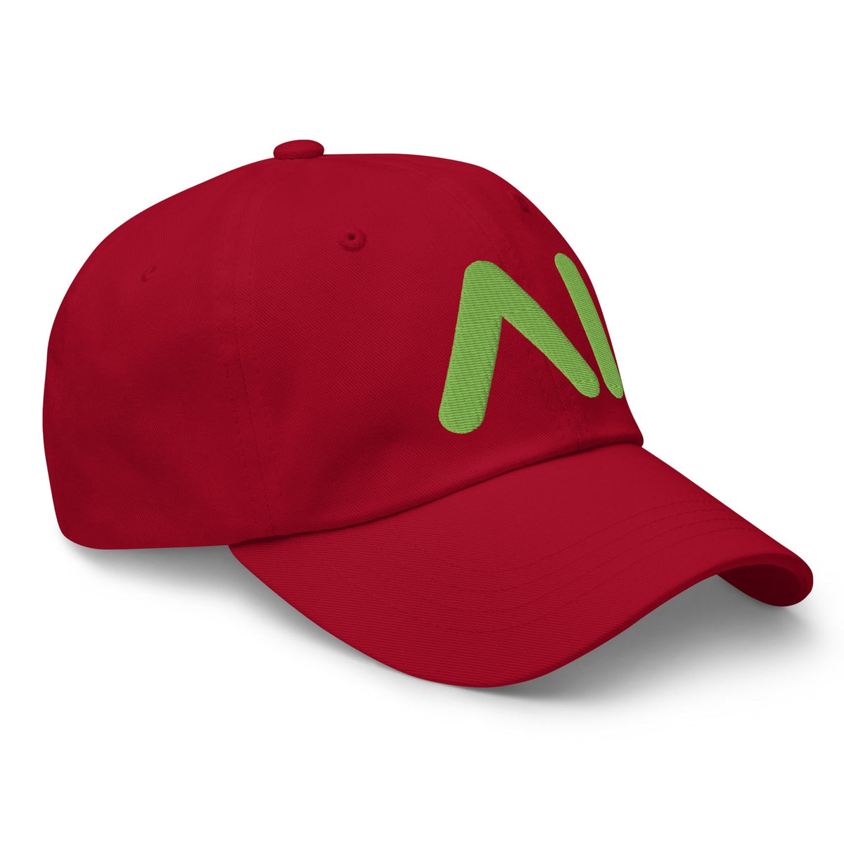 Image of the AI Light Green Logo Cap.