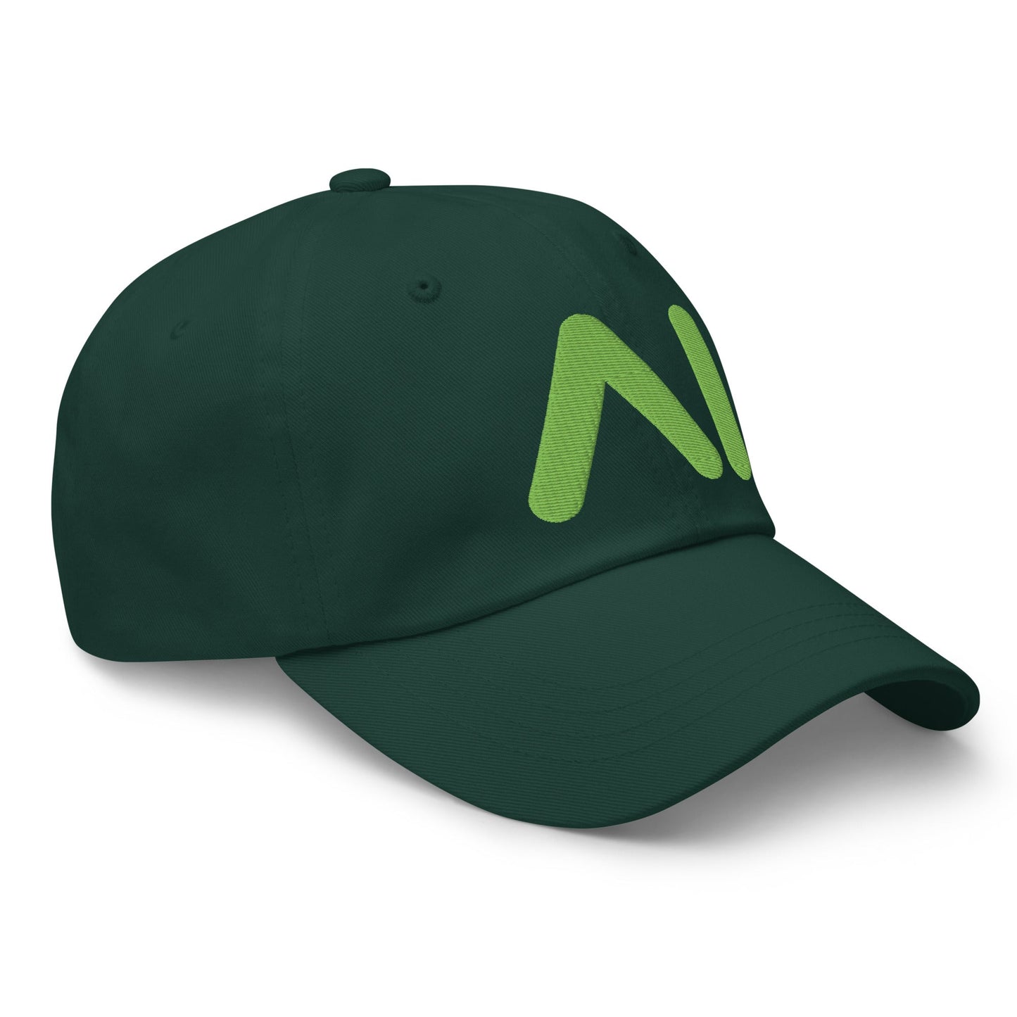 Image of the AI Light Green Logo Cap.