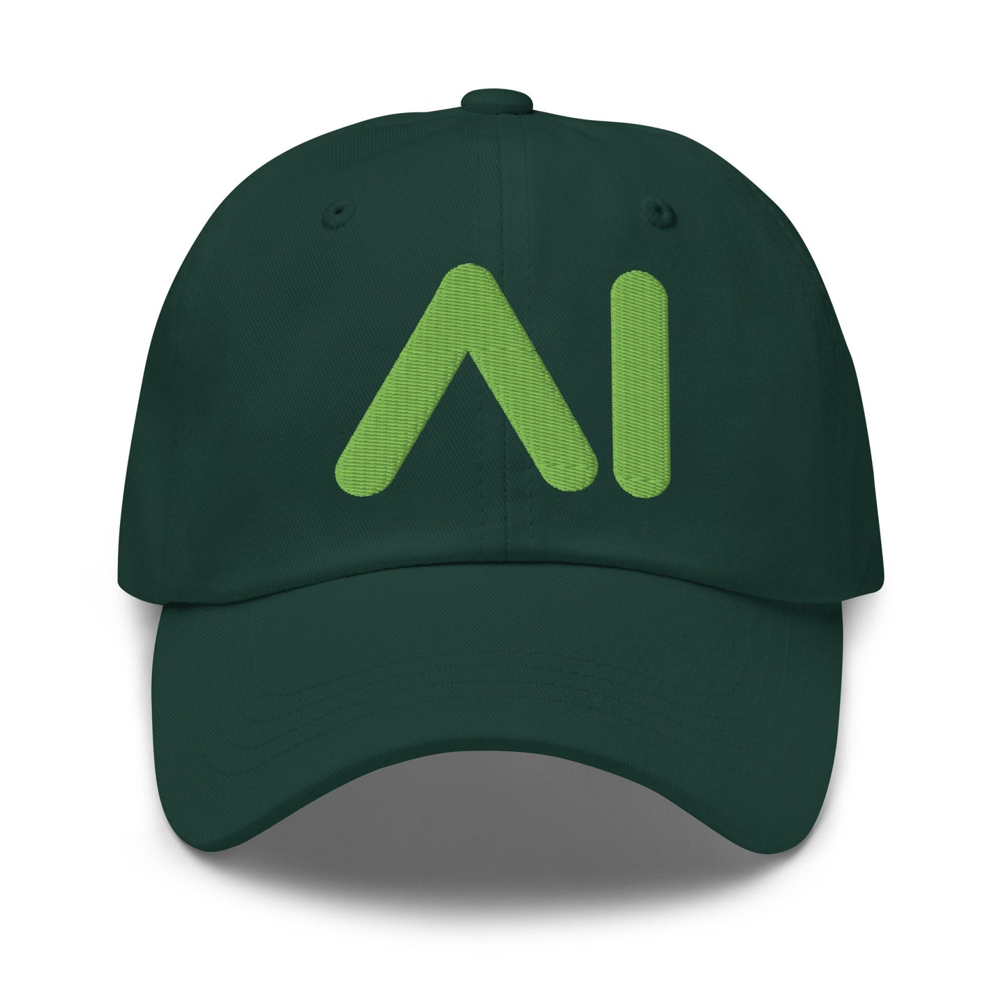 Image of the AI Light Green Logo Cap Spruce.