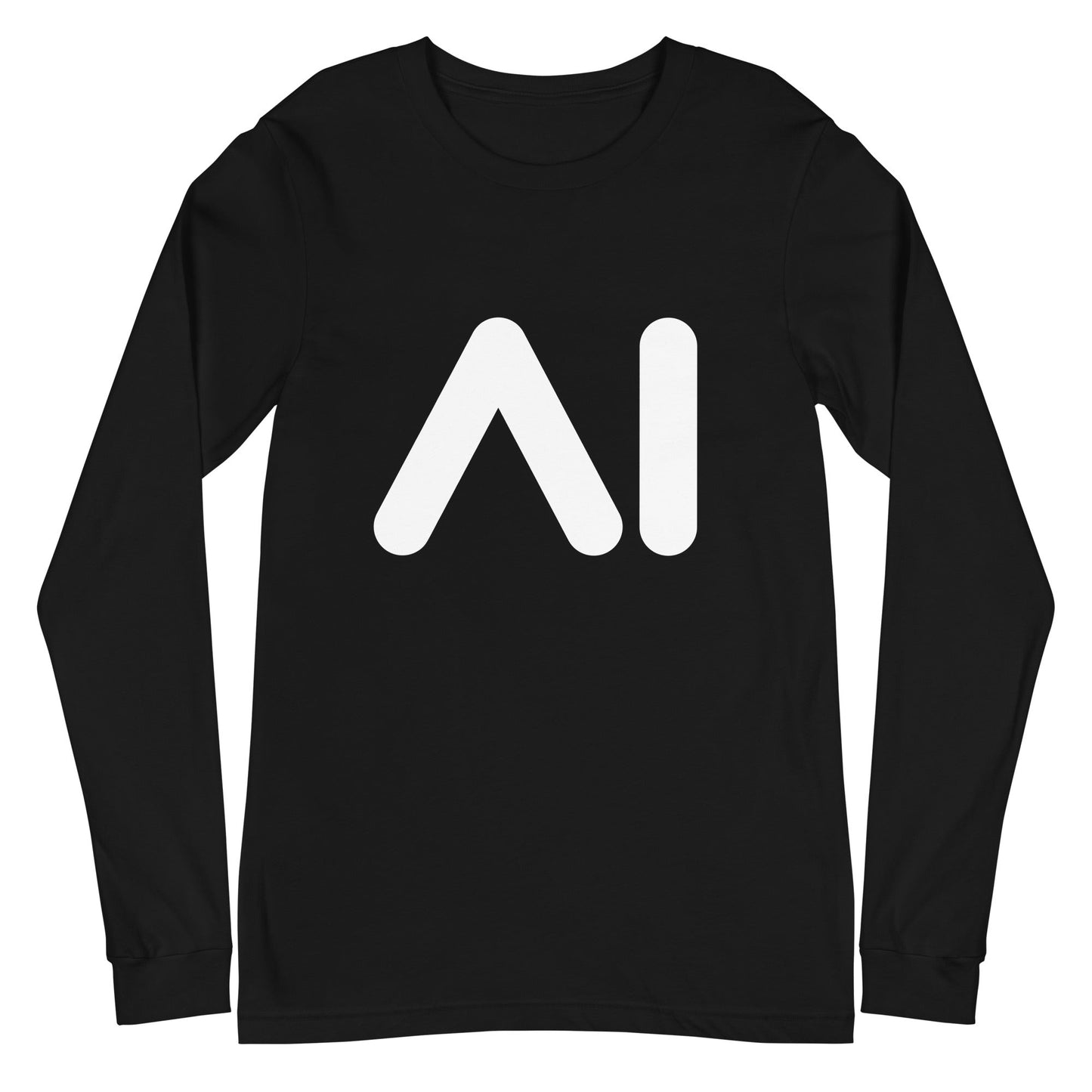 Image of the AI Logo Long Sleeve T-Shirt (unisex) Black / M.