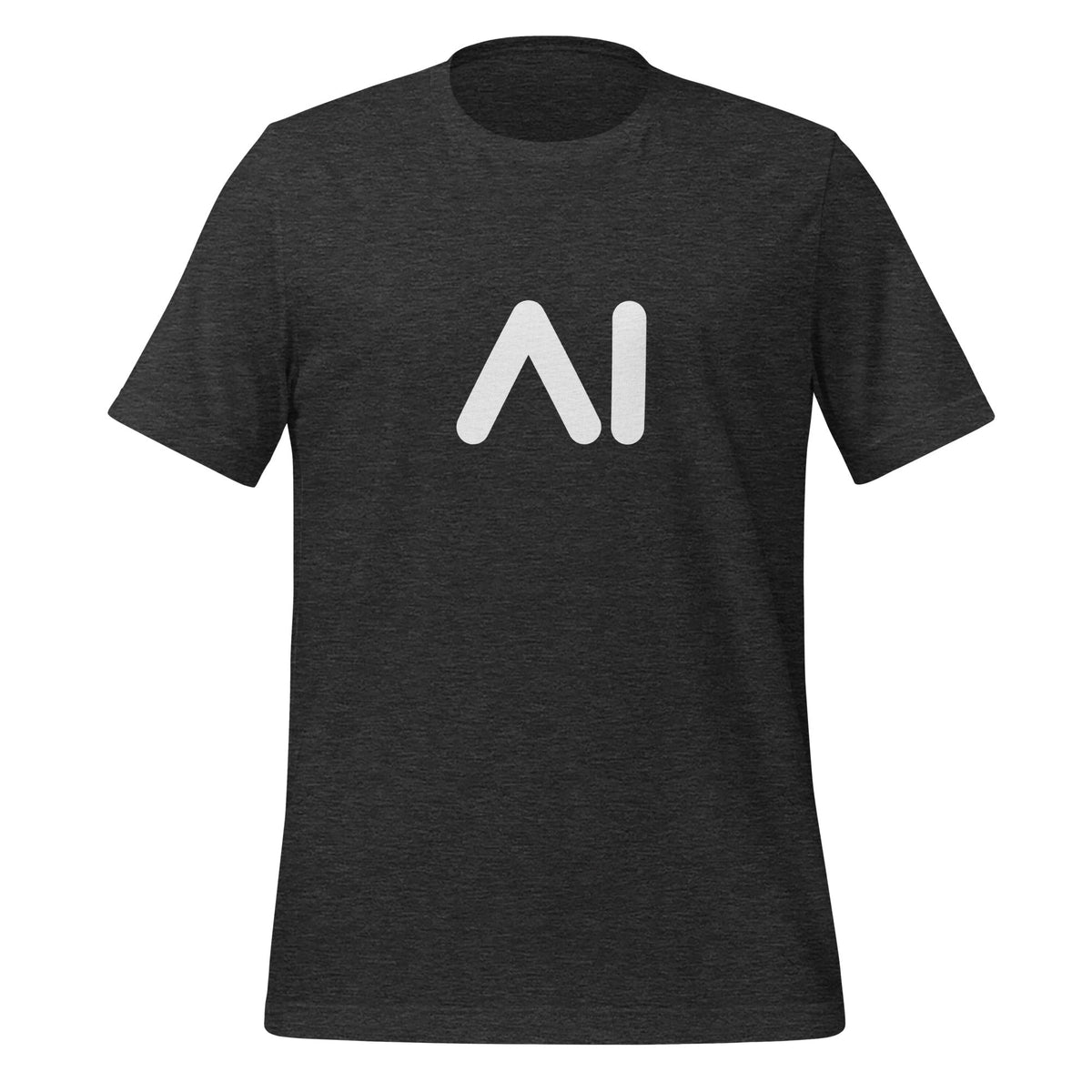 Image of the AI Logo T-Shirt 2 (unisex) Dark Grey Heather / M.