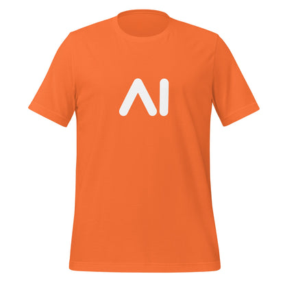 Image of the AI Logo T-Shirt 2 (unisex) Orange / M.