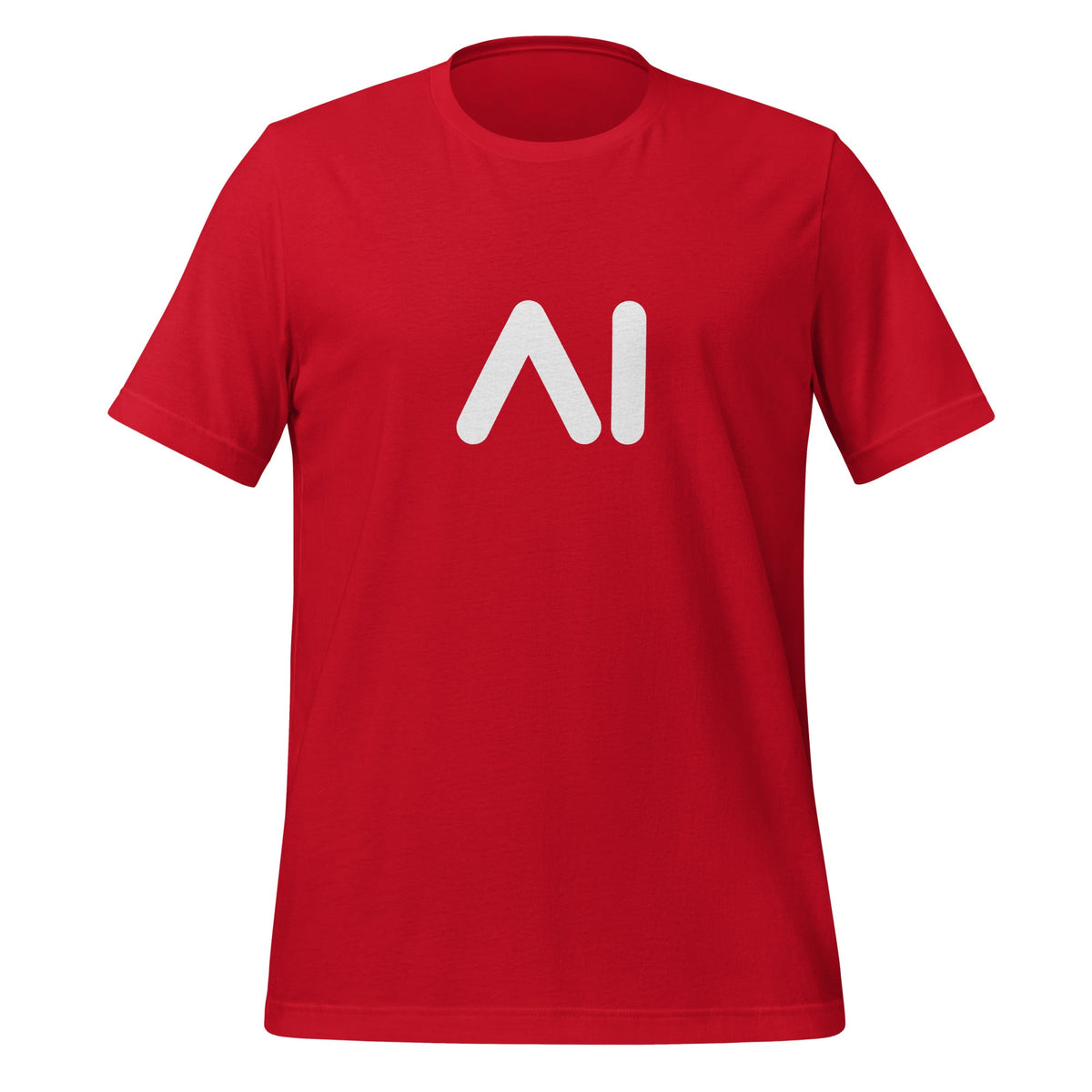 Image of the AI Logo T-Shirt 2 (unisex) Red / M.