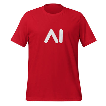 Image of the AI Logo T-Shirt 2 (unisex) Red / M.
