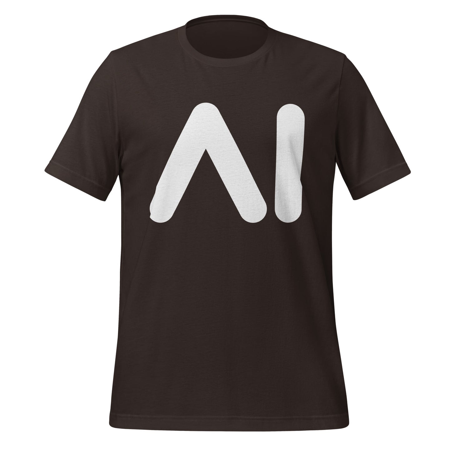 Image of the AI Logo T-Shirt (unisex) Brown / S.