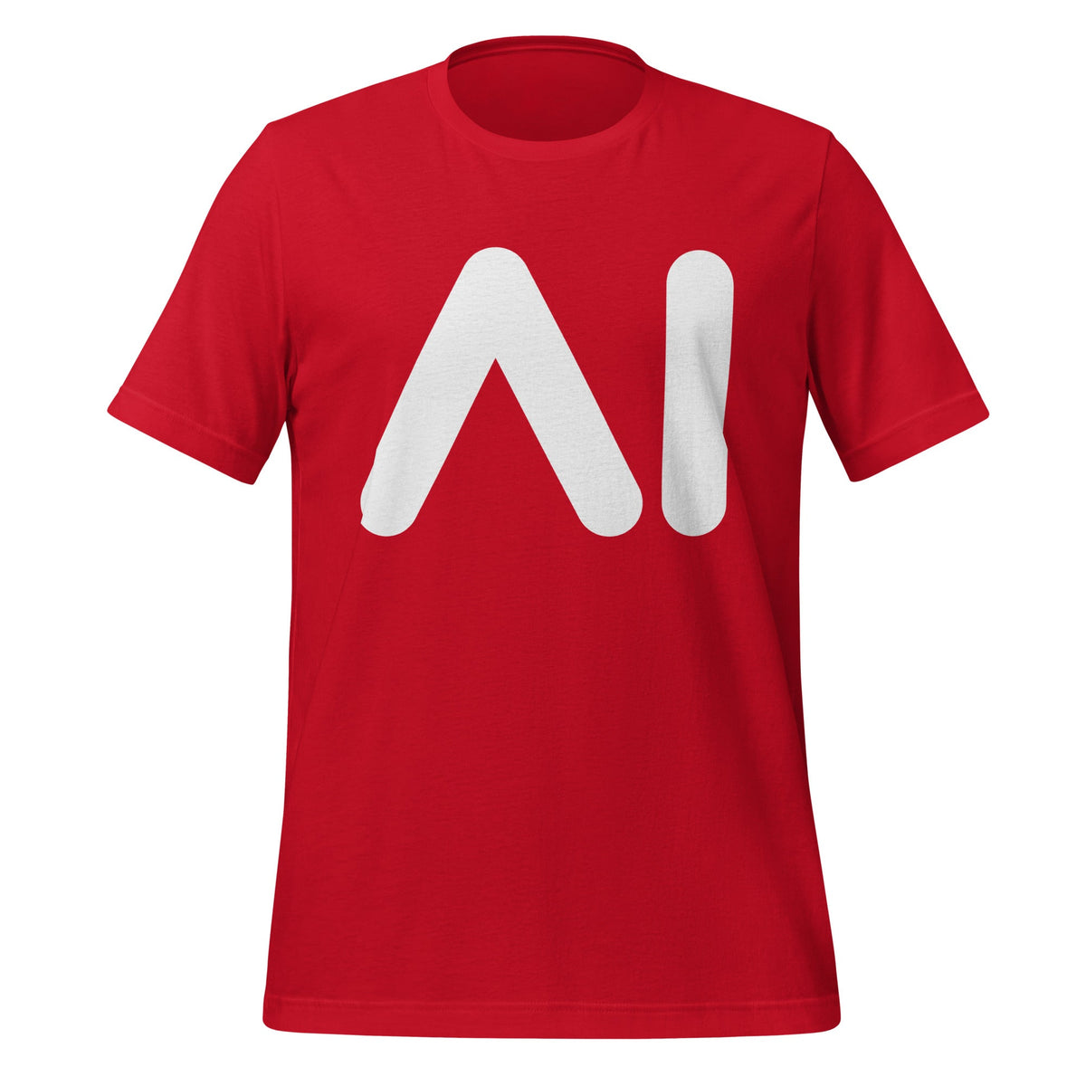 Image of the AI Logo T-Shirt (unisex) Red / M.