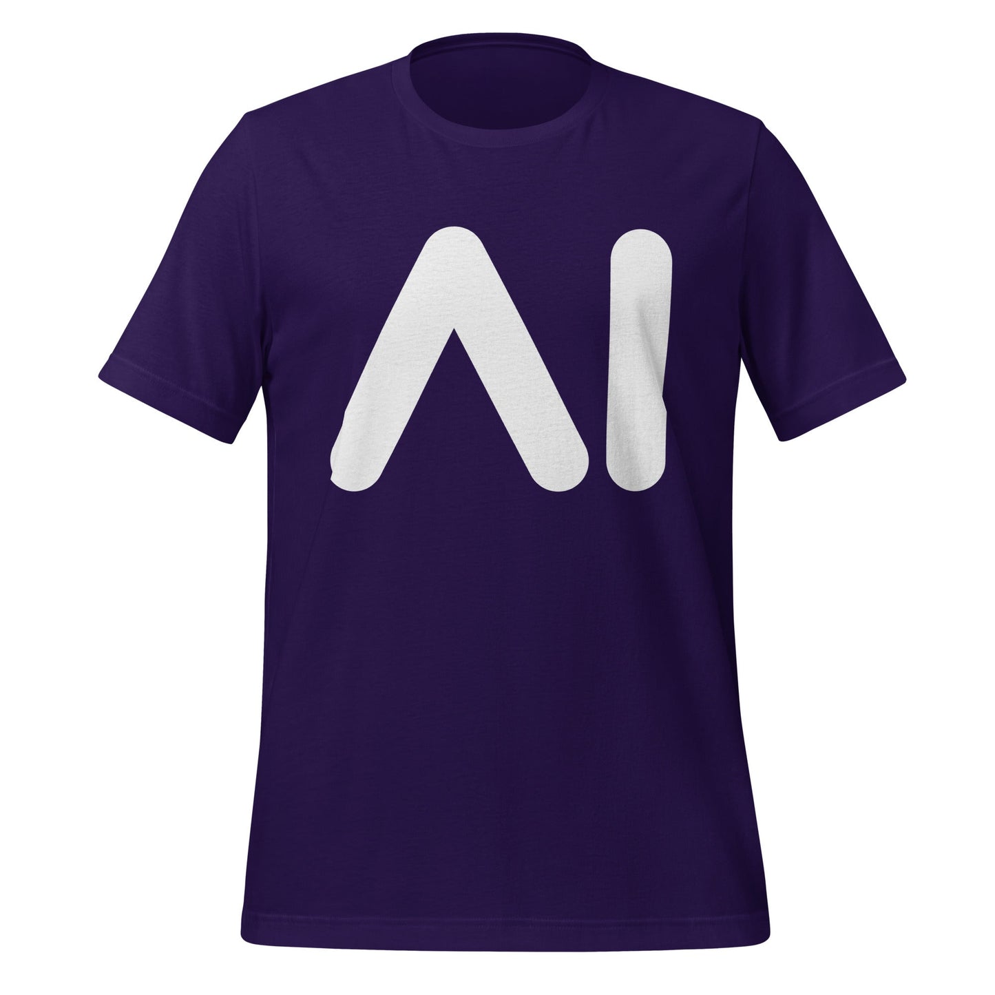 Image of the AI Logo T-Shirt (unisex) Team Purple / XS.
