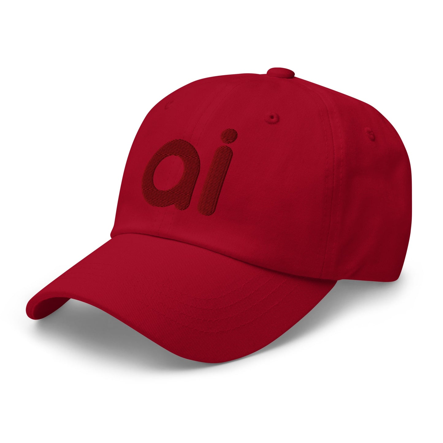 Image of the AI Maroon Cap.