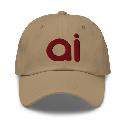 Image of the AI Maroon Cap Khaki.