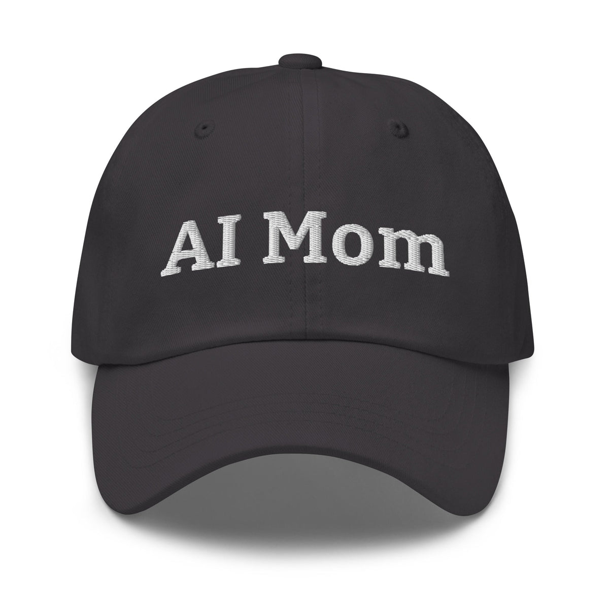 Image of the AI Mom Cap Dark Grey.
