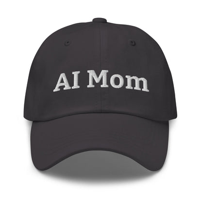 Image of the AI Mom Cap Dark Grey.