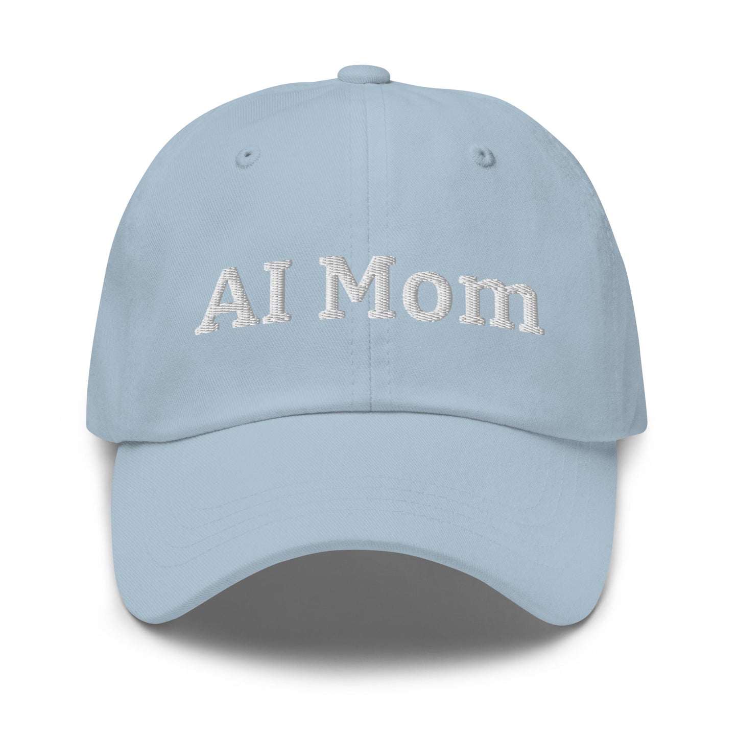 Image of the AI Mom Cap Light Blue.