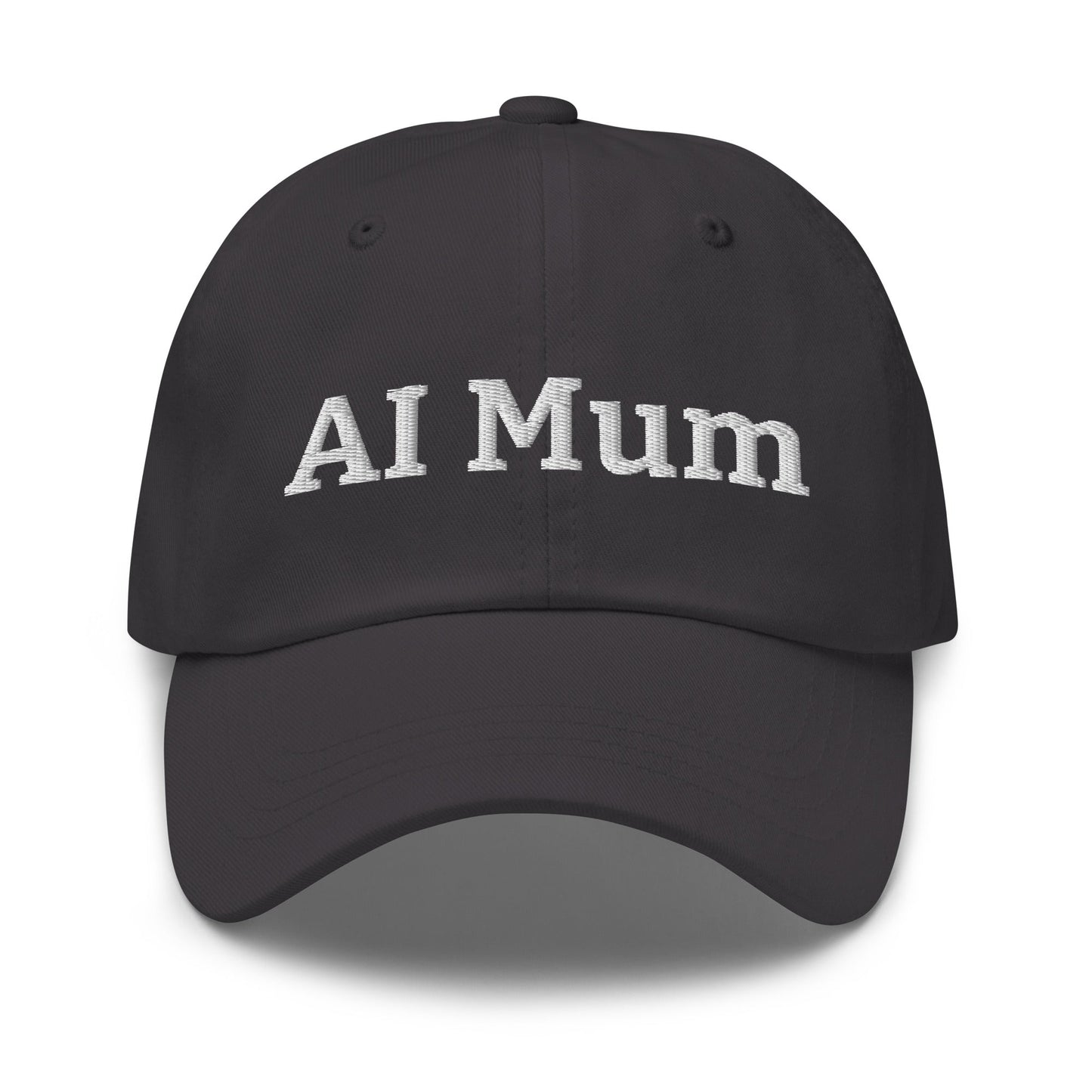 Image of the AI Mum Cap Dark Grey.