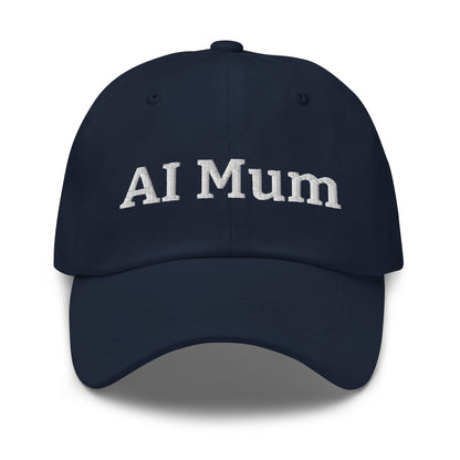 Image of the AI Mum Cap Navy.