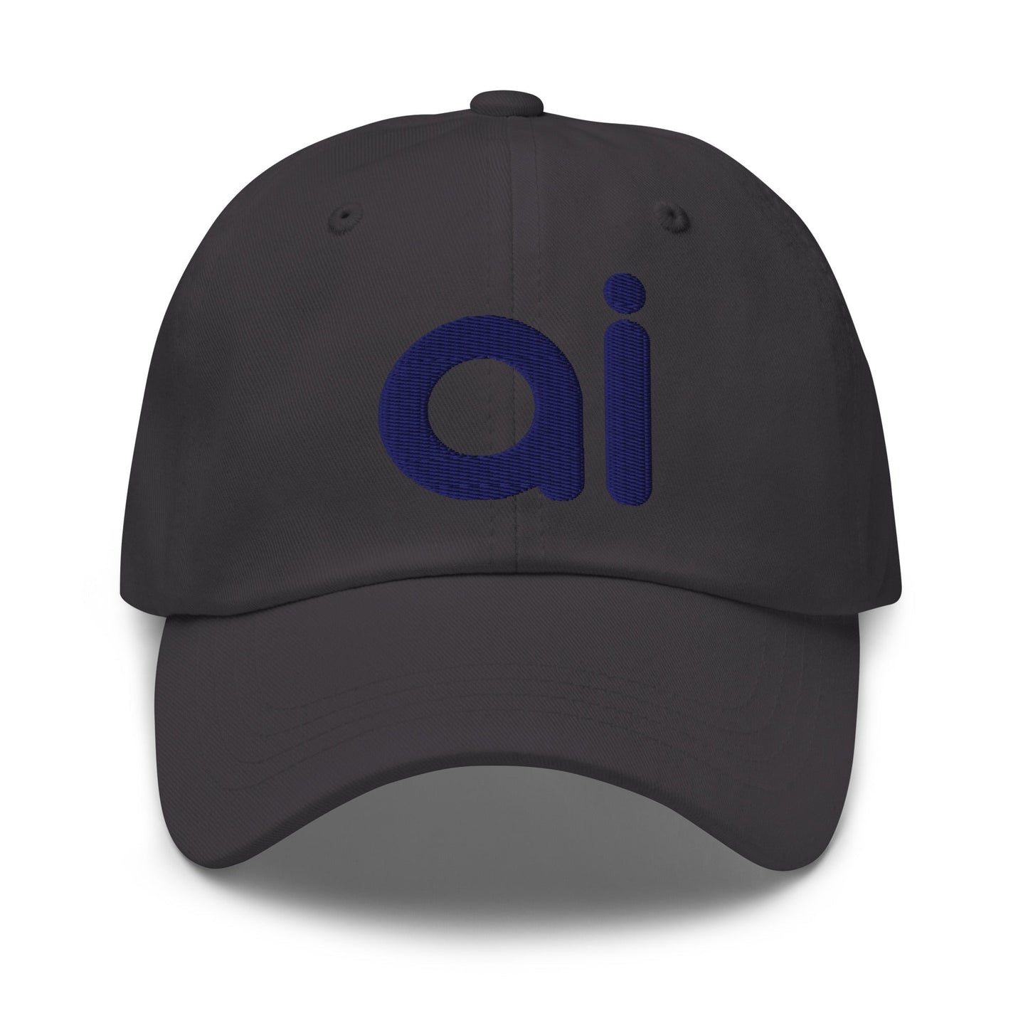Image of the ai Navy Cap Dark Grey.