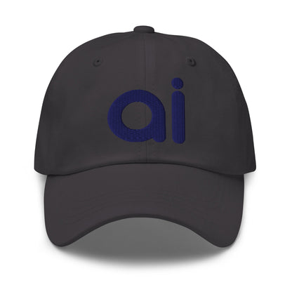 Image of the ai Navy Cap Dark Grey.