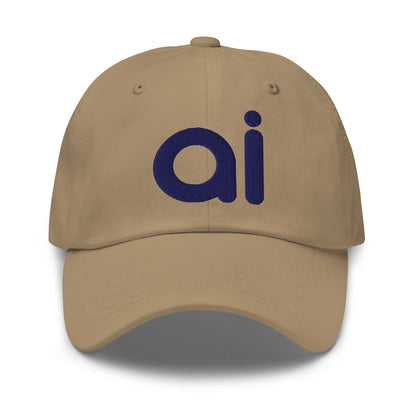 Image of the ai Navy Cap Khaki.