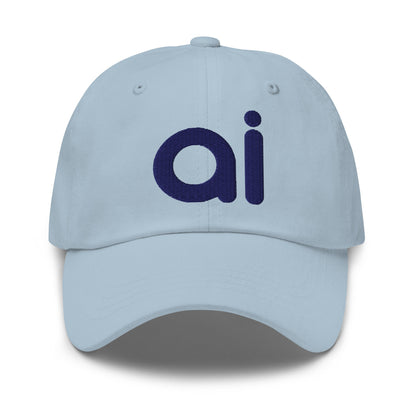 Image of the ai Navy Cap Light Blue.