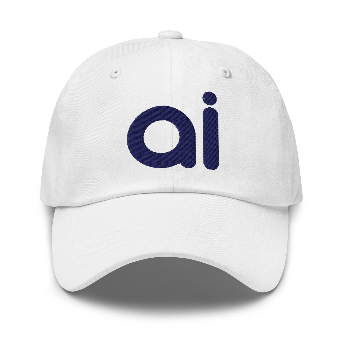Image of the ai Navy Cap White.