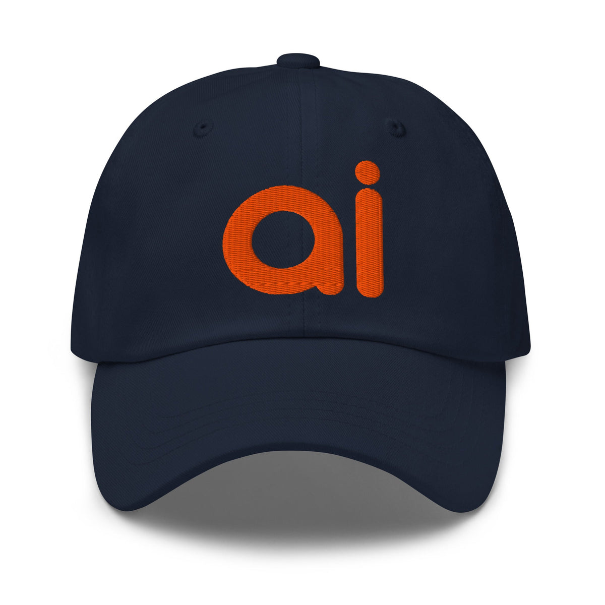 Image of the ai Orange Cap Navy.