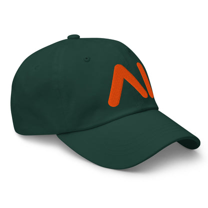 Image of the AI Orange Logo Cap.