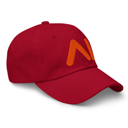 Image of the AI Orange Logo Cap.