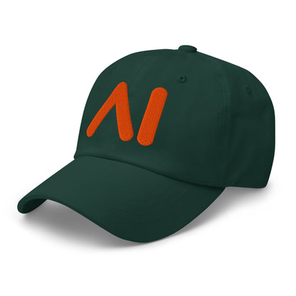 Image of the AI Orange Logo Cap.