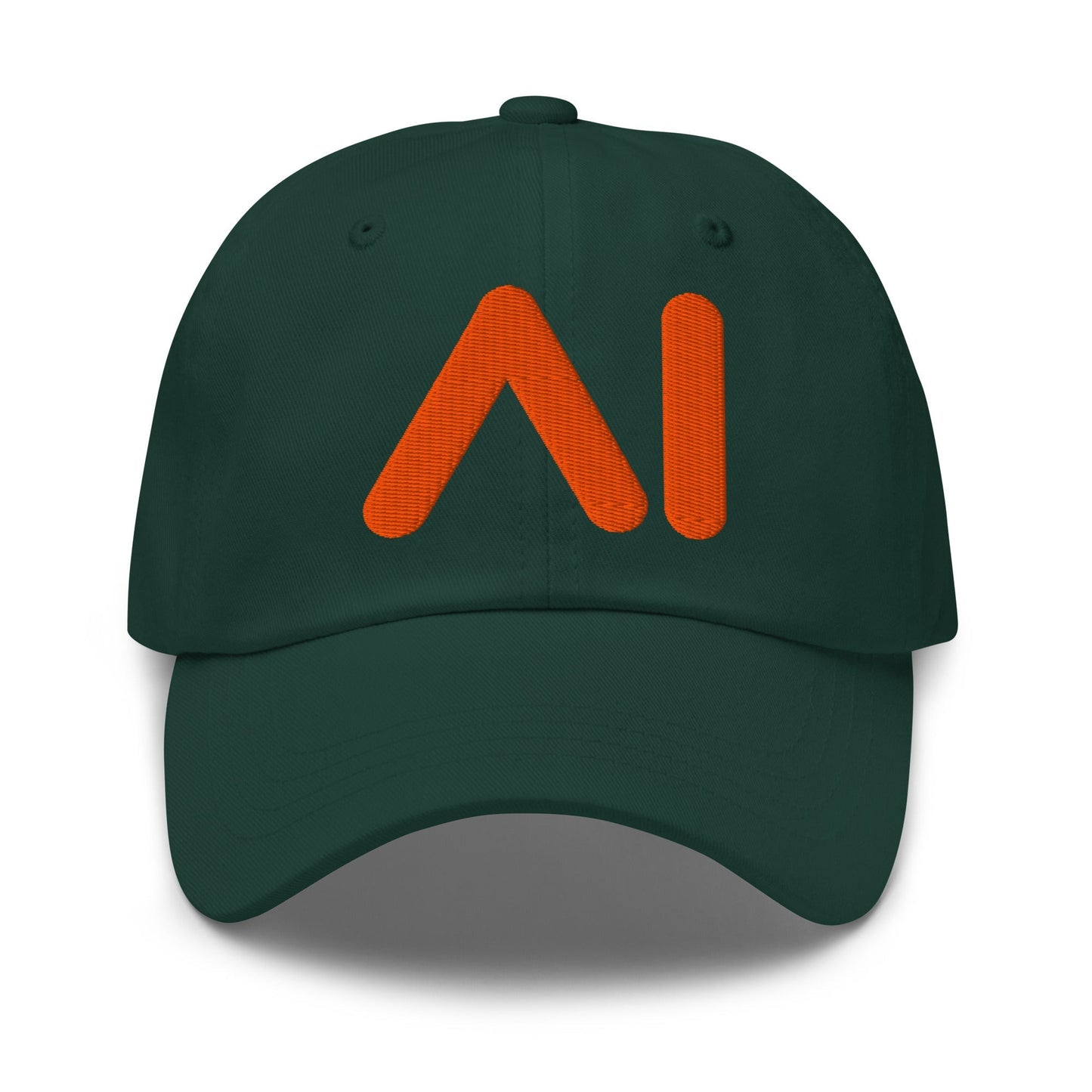 Image of the AI Orange Logo Cap Spruce.