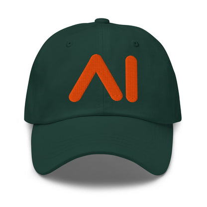 Image of the AI Orange Logo Cap Spruce.