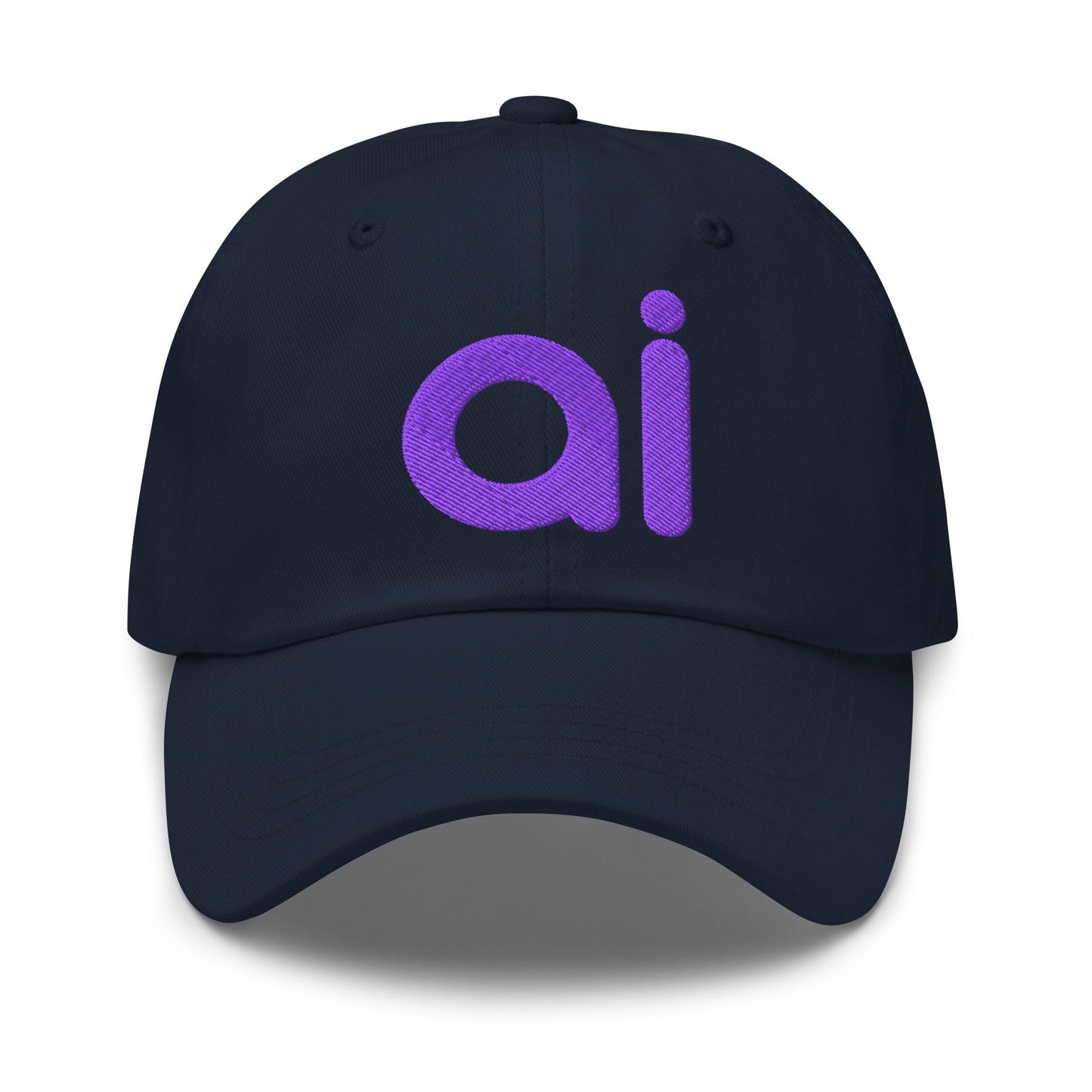 Image of the ai Purple Cap Navy.