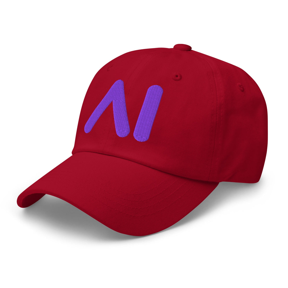 Image of the AI Purple Logo Cap.