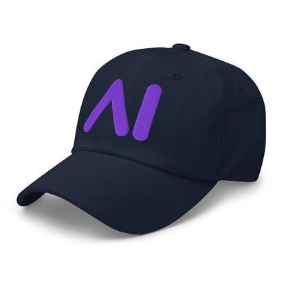 Image of the AI Purple Logo Cap.
