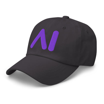 Image of the AI Purple Logo Cap.