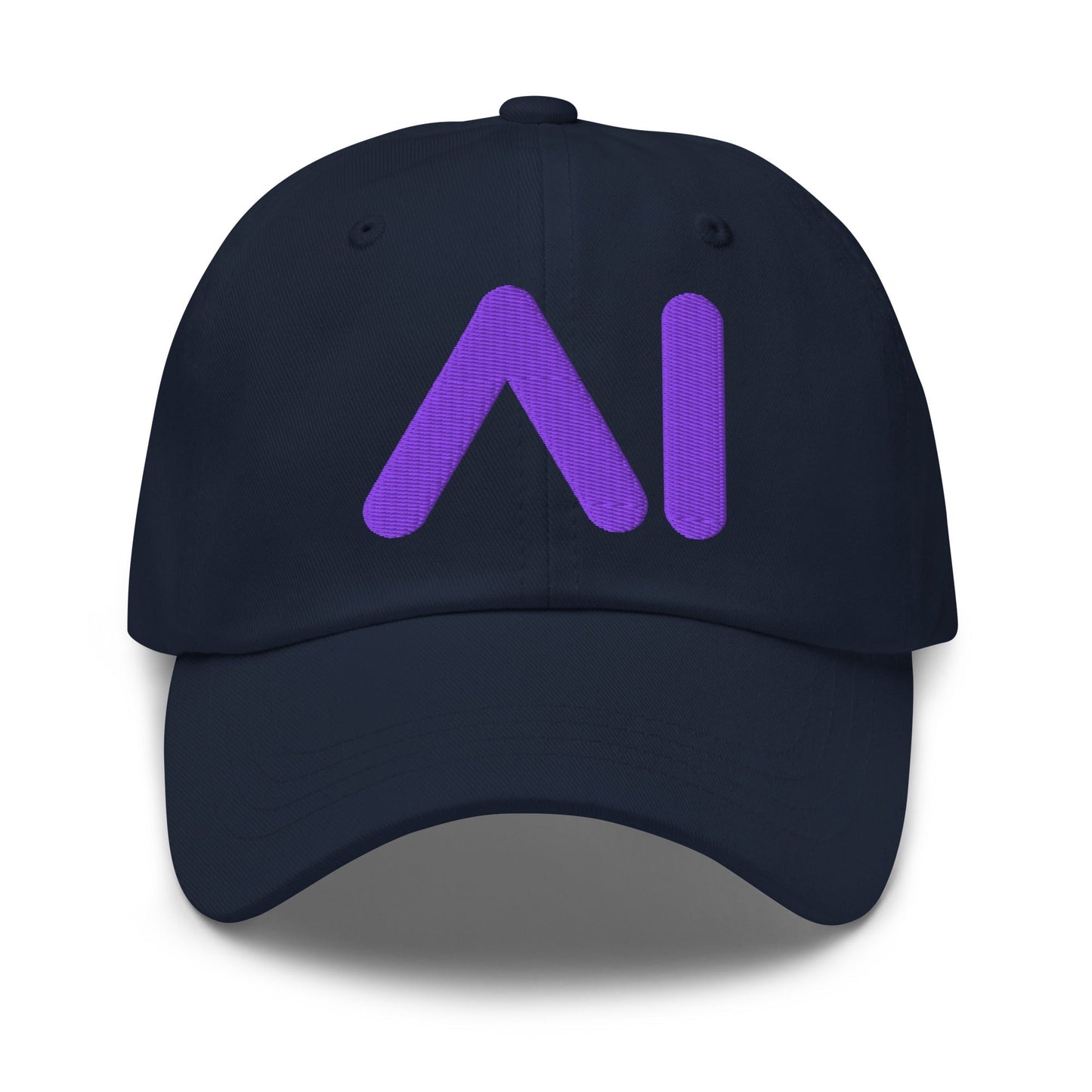 Image of the AI Purple Logo Cap Navy.