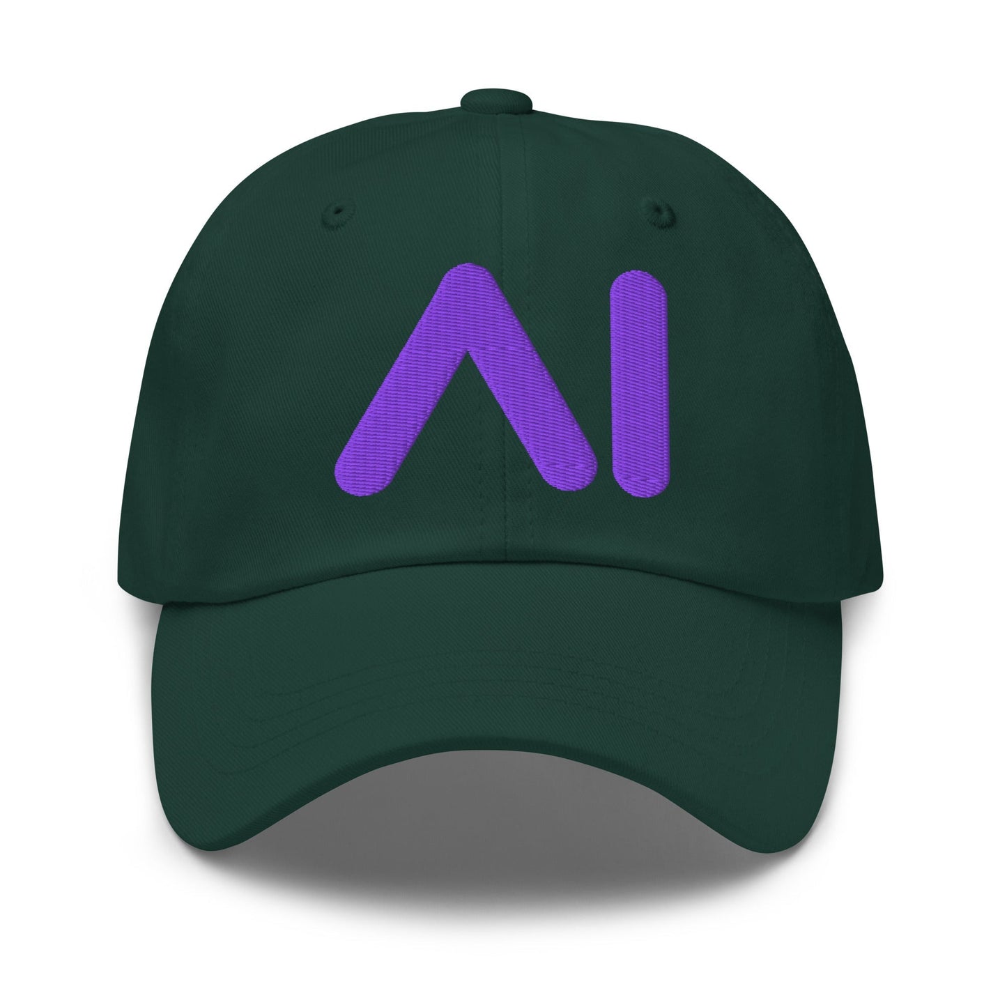 Image of the AI Purple Logo Cap Spruce.