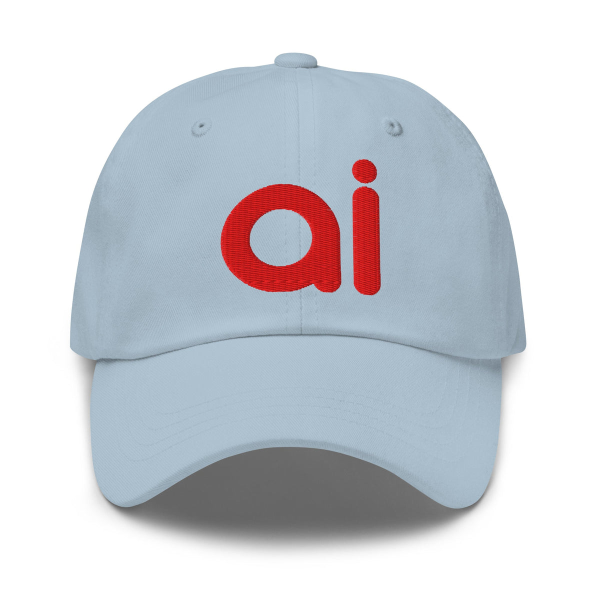 Image of the ai Red Cap Light Blue.