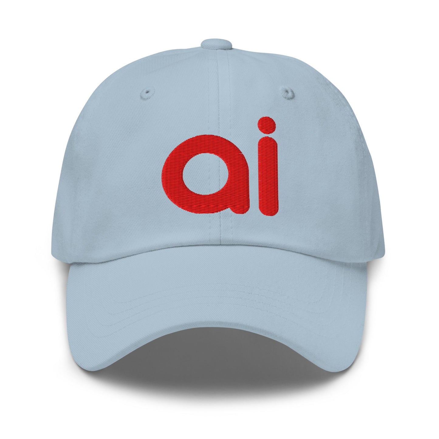 Image of the ai Red Cap Light Blue.