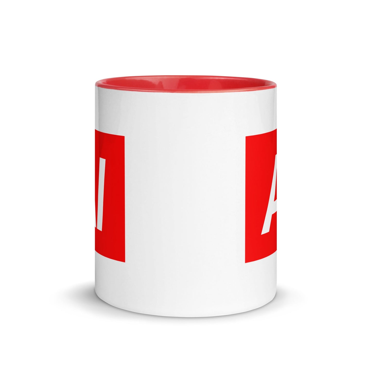 Image of the AI Sign Mug with Color Inside.