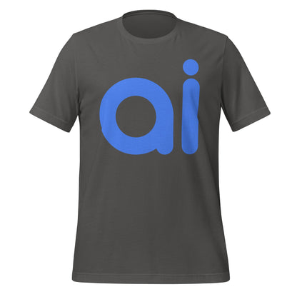 Image of the ai T-Shirt (unisex) Asphalt / M.