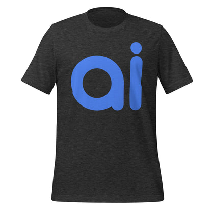 Image of the ai T-Shirt (unisex) Dark Grey Heather / M.