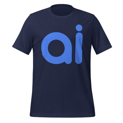 Image of the ai T-Shirt (unisex) Navy / M.