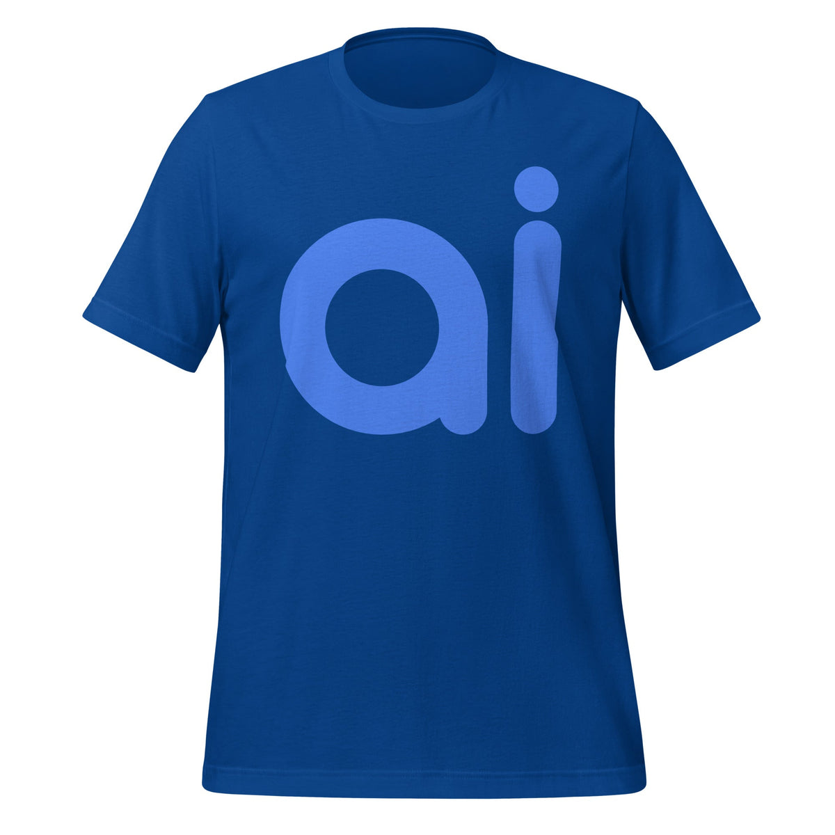 Image of the ai T-Shirt (unisex) True Royal / M.