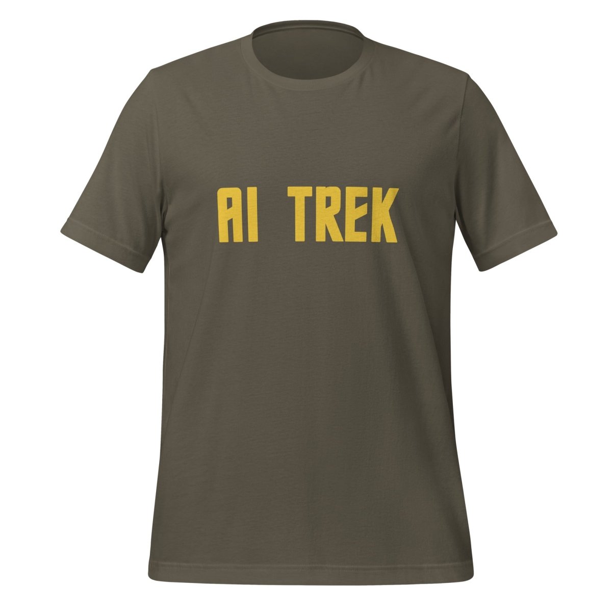 Image of the AI TREK T-Shirt (unisex) Army / M.